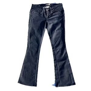 William Rast Y2K Savoy Regular Rise Trouser Jeans Dark Wash Boot Cut Womens 24